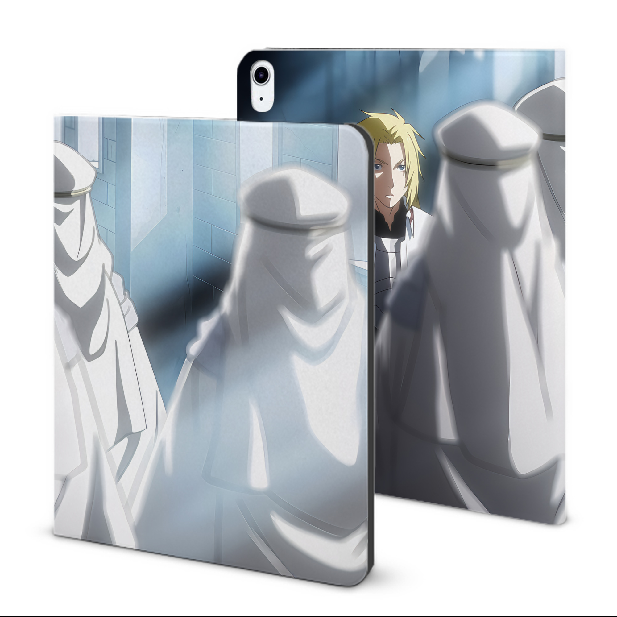 （画像用） 転スラ Regarding Reincarnated to Slime IPad ケース ブック型 PUレザー TPU 耐衝撃 軽量 薄型 ペン収納なし 全面保護 IPad 各モデル対応